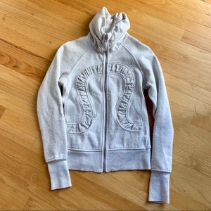 Lululemon Zip Up Scuba Sweatshirt - Heather Gray 4